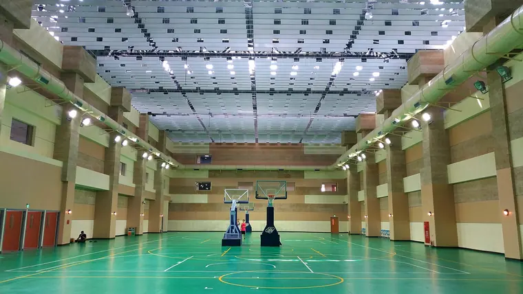 臺中市北區國民運動中心一樓綜合球場