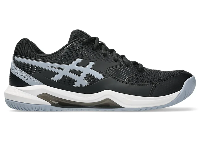 ASICS GEL-Dedicate 8(1041A408-003)球鞋,黑/灰藍款