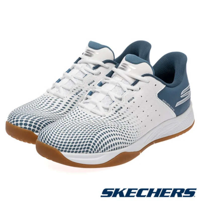 Skechers Viper Court Reload 246101CWLBL 球鞋,白藍款